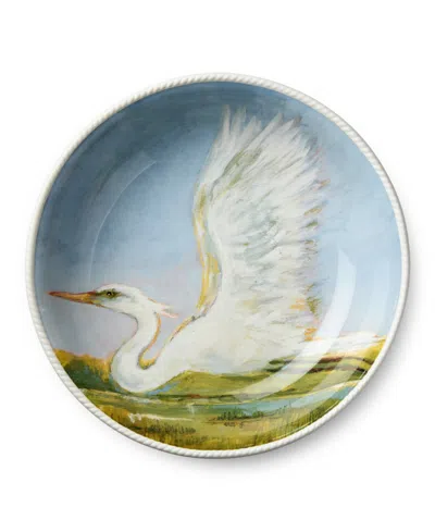 Certified International Coastal Birds Serving Bowl In Multi