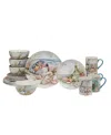 Certified International Coastal Landscape 16pc Dinnerware Set
