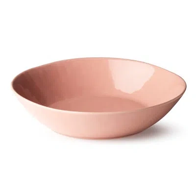 Certified International Desert Rose Deep Serving Bowl – Durable Stoneware Bowl For Salads, Pasta, Stews & Sides – Elegant Ro In Pink