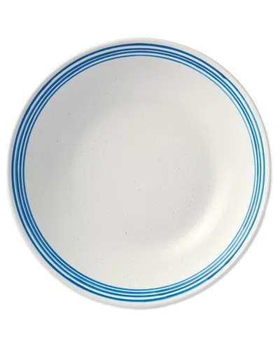 Certified International Dockside Blue Serving Bowl In White