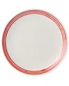 Certified International Dockside Red Set Of 4 Salad Plates
