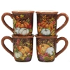 Certified International Earthenware Coffee Mug In Multi-colored