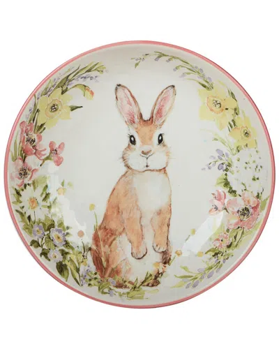 Certified International Easter Garden Dinner Plates Set Of 4 In Multicolor