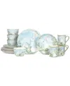 Certified International Easter Morning 16-pc. Dinnerware Set In Blue