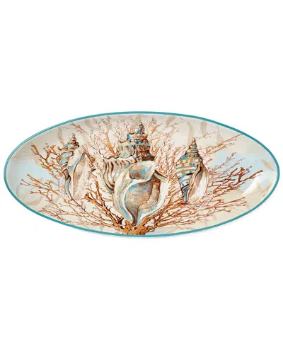 CERTIFIED INTERNATIONAL CERTIFIED INTERNATIONAL ESCAPE TO THE SEA FISH PLATTER