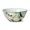 Certified International Flora Deep Bowl In Blue;white;green;pink;orange;purple