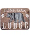 Certified International Fluidity Lodge Rectangular Platter In Brown