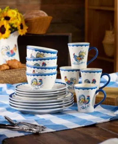 Certified International French Rooster Dinnerware Collection In Multi