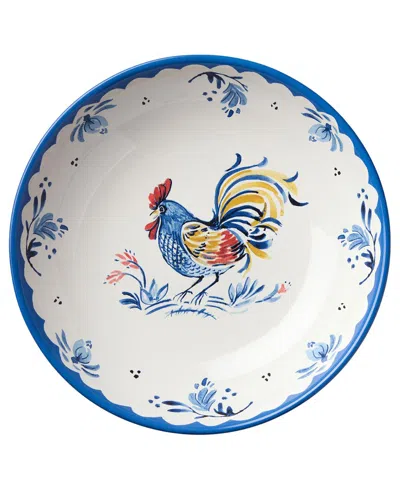 Certified International French Rooster Serving Bowl In Multi