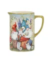 Certified International Garden Gnomes Pitcher