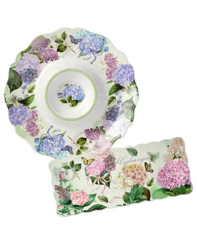 CERTIFIED INTERNATIONAL CERTIFIED INTERNATIONAL GARDEN PATH MELAMINE 2PC APPETIZER SET