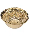 Certified International Gold Coast 3dset Of 4 Sunflower Ice Cream Bowls