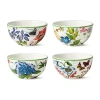 Certified International Greenhouse 4-pc. Ceramic Ice Cream Bowl In White