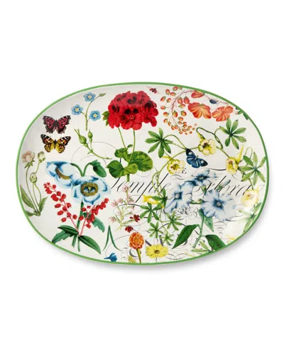 Certified International Greenhouse Oval Platter In Miscellaneous