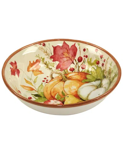 Certified International Harvest Blessings Serving Bowl