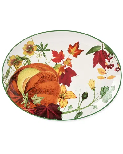 Certified International Harvest Fields 16in Oval Platter