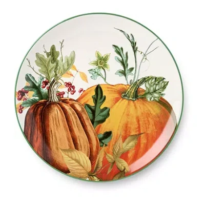 Certified International Harvest Fields 4-pc. Ceramic Dinner Plate In Multi