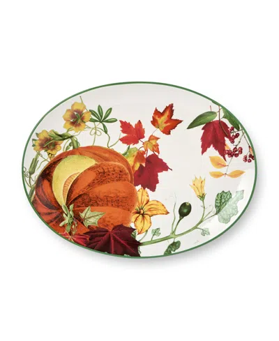 Certified International Harvest Fields Oval Platter