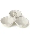 Certified International Heritage 3-section Condiment Server With Handle In White