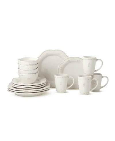 CERTIFIED INTERNATIONAL HERITAGE BEADS 16-PC. DINNERWARE SET, SERVICE FOR 4