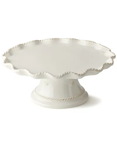 Certified International Heritage Footed Cake Plate In Neutral
