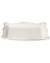 Certified International Heritage Rectangular Platter In White