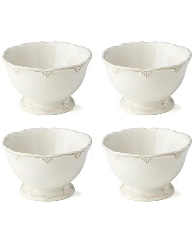 Certified International Heritage Scroll Set Of 4 Cereal Bowls
