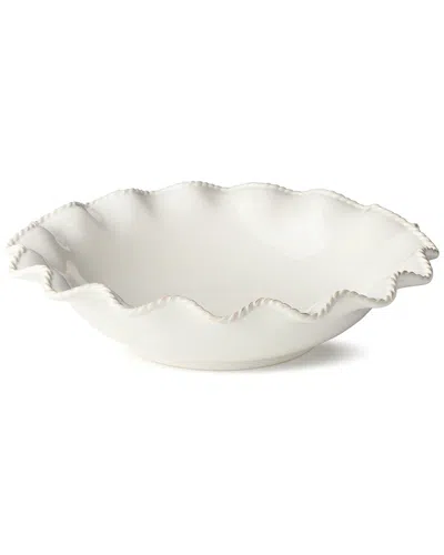 Certified International Heritage Serving Bowl In White