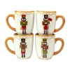 Certified International Holiday Magic Nutcracker 4-pc. Mug Set In Multi