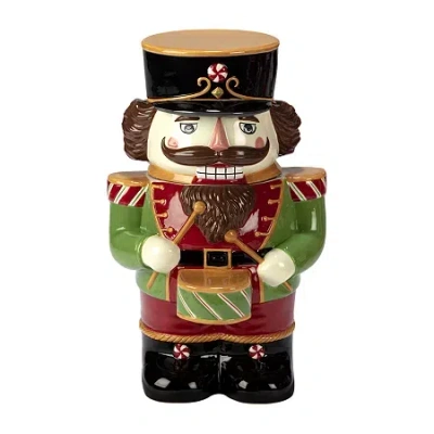 CERTIFIED INTERNATIONAL HOLIDAY MAGIC NUTCRACKER COOKIE JAR
