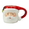 Certified International Holiday Magic Santa 4-pc. Mug Set In Multi