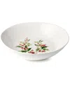 Certified International Holly Vines Serving Bowl In White