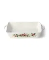 Certified International Holly Vines Medium Rectangular Baker In Multi