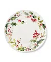 Certified International Holly Vines Oval Platter In Multi