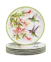Certified International Hummingbird Dinner Plate 11", Service For 6 In Miscellaneous