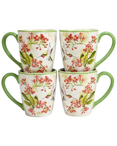 Certified International Hummingbirds Set Of 4 Mug