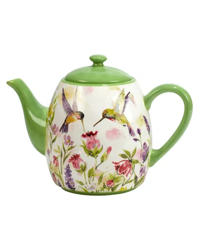 Certified International Hummingbirds Teapot, 40 oz In Miscellaneous