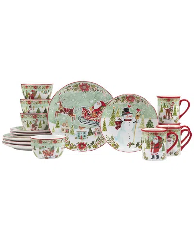 CERTIFIED INTERNATIONAL CERTIFIED INTERNATIONAL JOY OF CHRISTMAS 16PC DINNERWARE SET