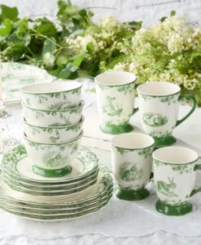 Certified International Le Jardin Dinnerware Collection In Green