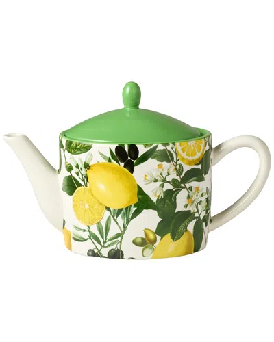 Certified International Limone 40oz Teapot