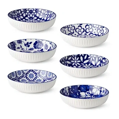 Certified International Madison 6-pc. Porcelain Soup Bowl In Blue