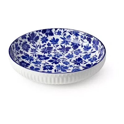 Certified International Madison Porcelain Serving Bowl In Blue