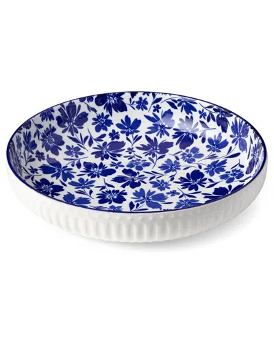 Certified International Madison Serving Bowl In Blue
