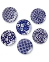Certified International Madison Set Of 6 Salad Plates
