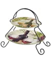 Certified International Meadow Brook Vineyard 2-tier Server