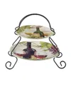 Certified International Meadow Brook Vineyard 2-tier Server