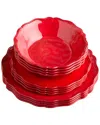 Certified International Melamine 12pc Dinnerware Set