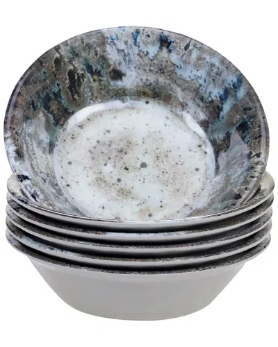 CERTIFIED INTERNATIONAL CERTIFIED INTERNATIONAL MELAMINE SET OF 6 RADIANCE CREAM BOWL