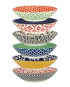 Certified International Melamine Soho Set Of 4 Dinner Bowls