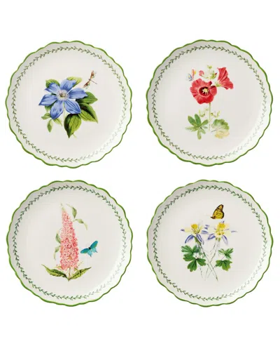 Certified International Mirabella Set Of 4 Salad Plates In Multi
